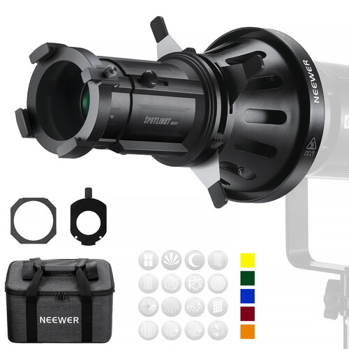 اسنوت لنزدار نیور NEEWER 40° Spotlight Snoot LS-38 with Bowens Mount